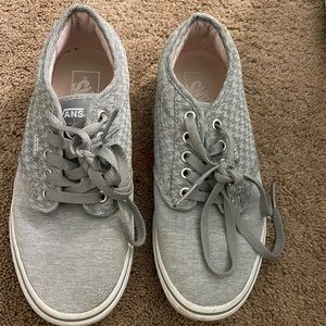 Grey vans shoes